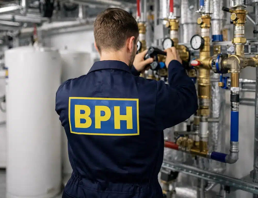 Commercial plant room installation by mechanical contractors London